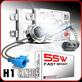 55W H1 Heavy Duty Fast Bright CANBUS AC HID Xenon Conversion Kit No OBC Error